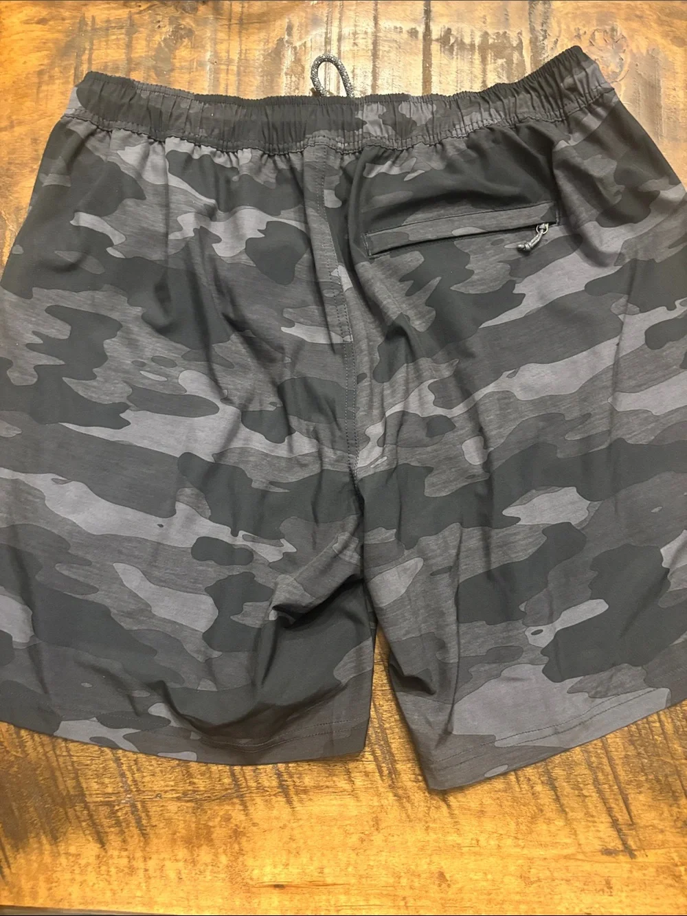 NWOT Saxx  Multi-Sport 2N1 Shorts in Gray and Black Camo